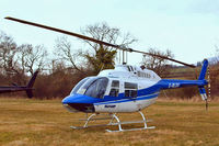 G-BLGV @ EGBC - Bell 206B2 Jet Ranger II [982] (Heliflight) Cheltenham Racecourse~G 17/03/2010 - by Ray Barber