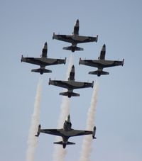 N137EM @ LAL - Black Diamond Jet Team - by Florida Metal