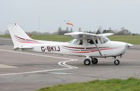 G-BKIJ @ EGSH - About to depart. - by Graham Reeve