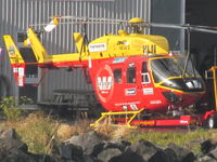 ZK-HLN @ NZMB - From edge of harbour back to heliport - by magnaman