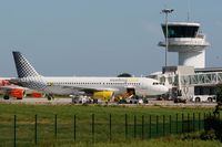 EC-LRA @ LFRB - Airbus A320-232, Boarding area, Brest-Guipavas Airport (LFRB-BES) - by Yves-Q