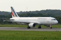 F-GKXE @ LFRB - Airbus A320-214, Take off rwy 07R, Brest-Guipavas Airport (LFRB-BES) - by Yves-Q