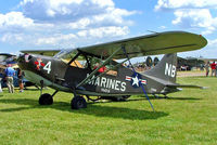 N3232S @ KOSH - Stinson L-5G Sentinel [76-3597] Oshkosh-Wittman Regional Airport~N 30/07/2008 - by Ray Barber