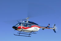 N426AE @ XA37 - Departing the Plaza Medical Center Heliport - Fort Worth, TX - by Zane Adams