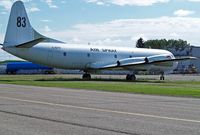 C-GYVI @ CYQF - Lockheed L-188C Electra [1112] (Air Spray 1967 Ltd) Red Deer~C 23/07/2008 - by Ray Barber