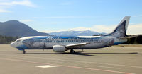 N792AS @ JNU - N792AS Boeing 737 'Wild Alaska Seafood' special colours at Juneau, AK - by Pete Hughes
