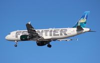 N210FR @ TPA - Frontier Sheldon the Sea Turtle A320 - by Florida Metal
