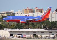 N250WN @ FLL - Southwest 737-700 - by Florida Metal