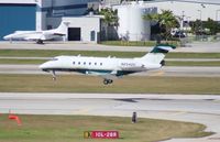 N254DV @ FLL - Amway Challenger 300 - by Florida Metal