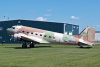 N215CM @ CZVL - Douglas DC-3C-47B-15-DK [15347/26792] Edmonton-Villeneuve~C 24/07/2008 - by Ray Barber