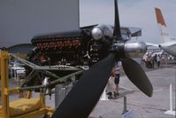 WU-21 @ LFPB - WU-21's Rolls-Royce Merlin 24T engine, on display at 2003 Paris-Le Bourget airshow (brought out of Musée de l'Air et de l'Espace). - by J-F GUEGUIN