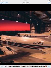 N72RA - In a hanger  at  Galveston - by Unknown