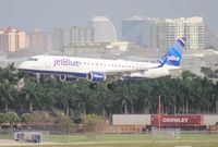 N368JB @ FLL - brand new Jet Blue E190
