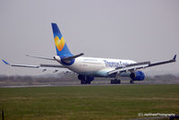 G-MLJL @ EGCC - Early Morning Arrival 05R Manchester EGCC - by Jay Shaw