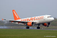 G-EZFC @ EGCC - Early Morning Arrival 05R Manchester EGCC - by Jay Shaw