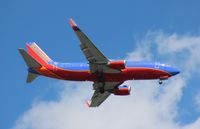 N375SW @ MCO - Southwest 737-300 - by Florida Metal