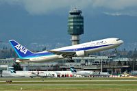 JA612A @ YVR - ANA flt NH115 inaugural YVR-HND - by metricbolt