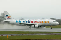 LZ-BHG @ EGCC - balkin holidays airlines - by alex kerr