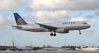N406UA @ MIA - United A320 - by Florida Metal