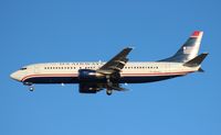N409US @ TPA - USAirways 737-400 - by Florida Metal