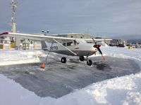 N8176X - Alaska based aircraft - winter tie-down - by current owner - Heiring