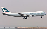 B-HVZ @ VHHH - Cathay Pacific Cargo - by Wong C Lam