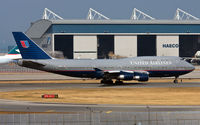 N119UA @ VHHH - United Airlines - by Wong Chi Lam