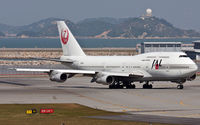 JA8173 @ VHHH - Japan Airlines