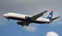 N433US @ TPA - US Airways 737-400 - by Florida Metal