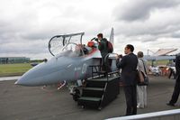 01 WHITE @ EGLF - Popular static exhibit at FIA 2012 - by John Coates