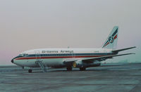A4O-BG @ STN - Boeing 737-2P6 of Britannia Airways as seen at Stansted in January 1979. - by Peter Nicholson