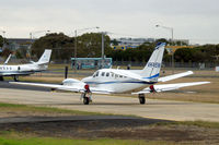 VH-VEW @ YMEN - Cessna 441 Conquest II [441-0264] (Vee H Aviation) Melbourne-Essendon~VH 20/03/2007 - by Ray Barber