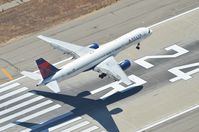 N757AT @ KLAX - Delta 757 Landing - by David Pauritsch
