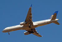 N57111 @ EGLL - Boeing 757-224ET [27301] (United Airlines) Home~G 31/08/2012. On approach 27R. - by Ray Barber