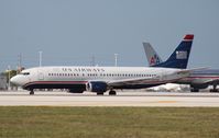 N451UW @ MIA - US Airways 737-400 - by Florida Metal