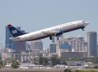 N453UW @ FLL - US Airways 737-400 - by Florida Metal