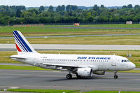F-GRHM @ EDDL - Airbus A319-111 [1216] (Air France) Dusseldorf~D 18/06/2011 - by Ray Barber