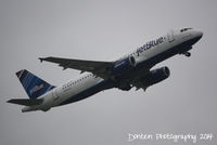 N657JB @ KSRQ - JetBlue Flight 940 (N657JB) Denim Blue departs Sarasota-Bradenton International Airport enroute to Boston-Logan International Airport - by Donten Photography