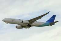 PK-GPH @ YSSY - 2009 Airbus A330-243, c/n: 1020 of Garuda at Sydney - by Terry Fletcher