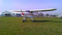G-ARKP @ EGMH - G-ARKP parked at TG Aviation Manston Kent in April 2014. - by David White