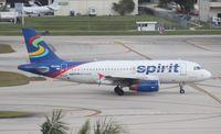 N502NK @ FLL - Spirit A319 - by Florida Metal