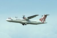 VH-FVP @ YSSY - VH-FVP (WATEGOS BEACH), 2012 Aerospatiale ATR 72-212A, c/n: 1025 at Sydney - by Terry Fletcher