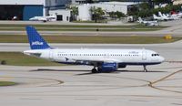 N520JB @ FLL - Jet Blue A320