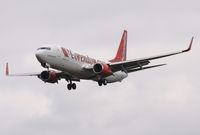 TC-TJG @ EGHH - First Corendon to visit BOH on approach - by John Coates