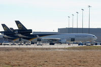 N282UP @ DFW - On the UPS ramp at DFW Airport - by Zane Adams