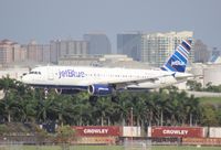 N537JT @ FLL - Jet Blue A320
