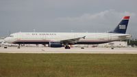 N554UW @ MIA - US Airways A321 - by Florida Metal