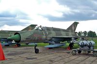 23 49 @ EDBR - Mikoyan-Gurevich MiG-21MF-75 Lancer [96002170] (German Air Force) Rothenburg-Gorlitz~D 21/05/2004 - by Ray Barber