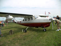 N888JW @ BKL - On display @ Cleveland National Airshow - by Arthur Tanyel