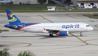 N605NK @ FLL - Spirit A320 - by Florida Metal